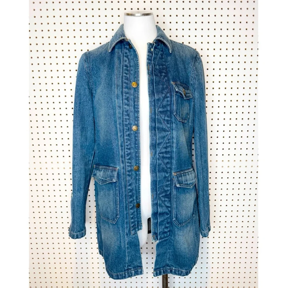 Ralph Lauren Blue Denim Jean Jacket - Picture 1 of 10